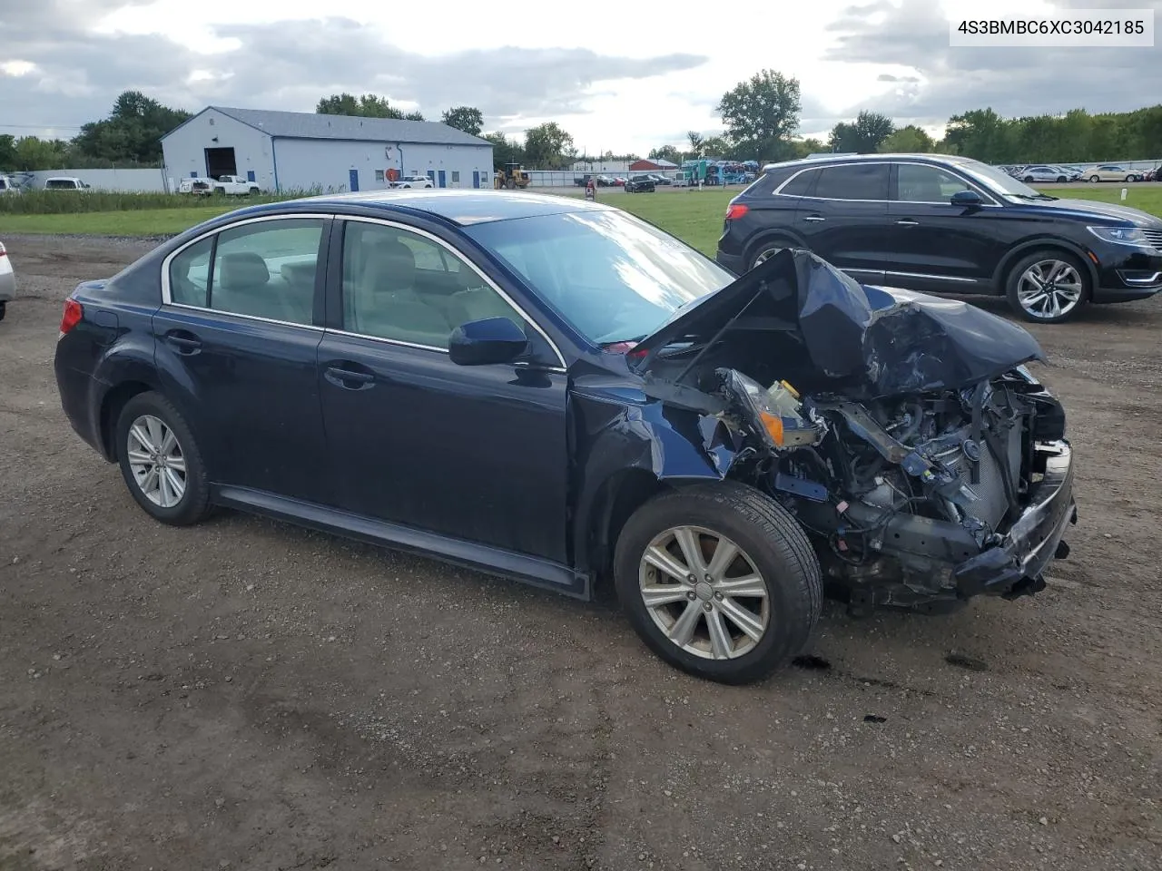 2012 Subaru Legacy 2.5I Premium VIN: 4S3BMBC6XC3042185 Lot: 68045814