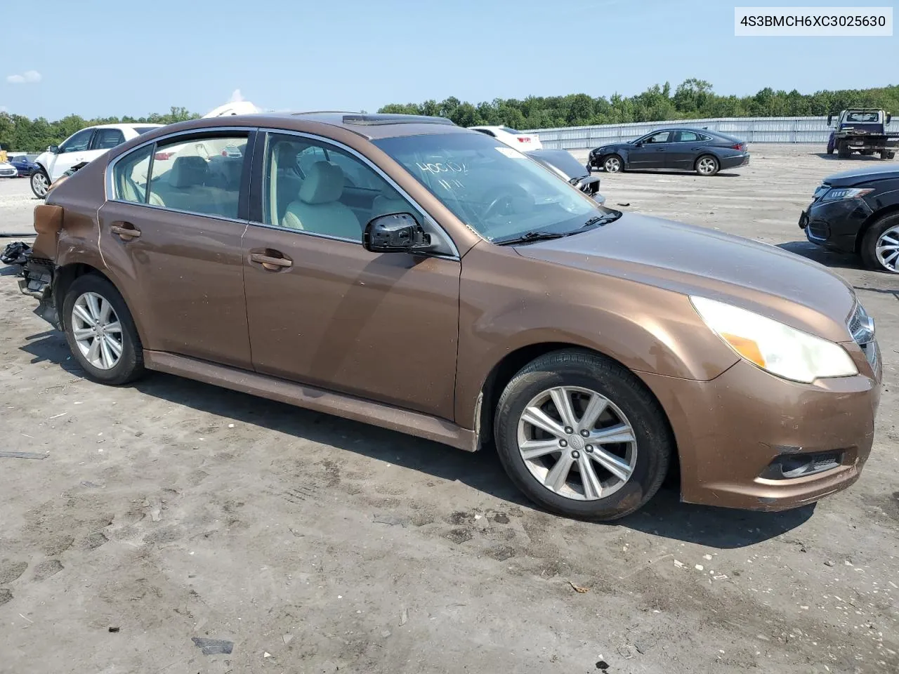 2012 Subaru Legacy 2.5I Premium VIN: 4S3BMCH6XC3025630 Lot: 68839564