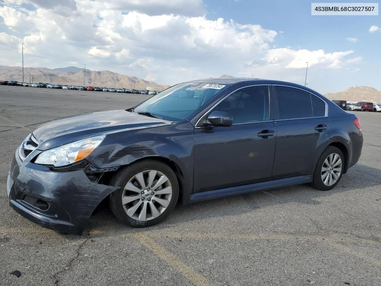 2012 Subaru Legacy 2.5I Limited VIN: 4S3BMBL68C3027507 Lot: 70675354