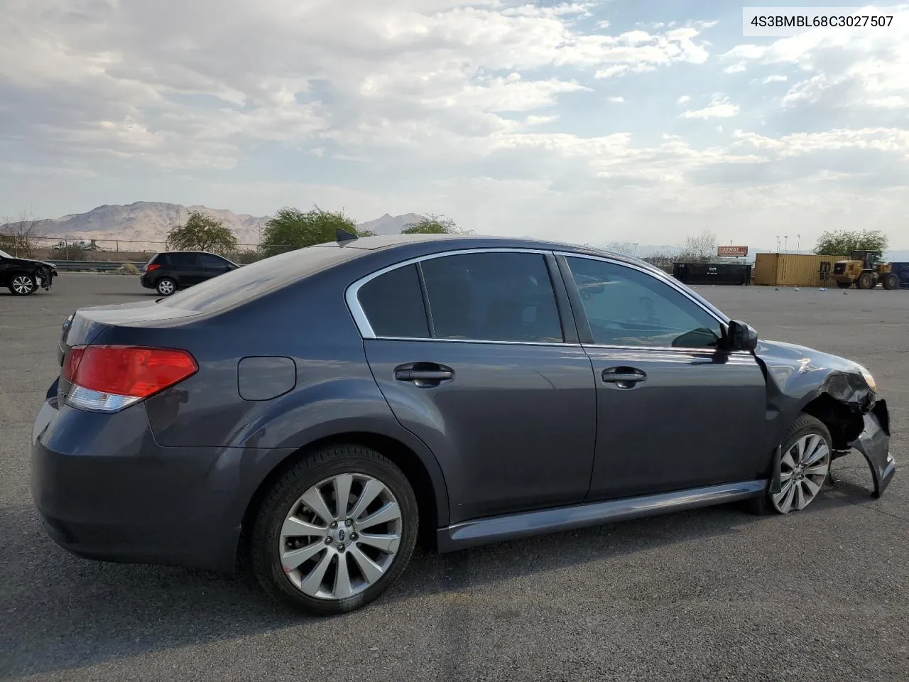 2012 Subaru Legacy 2.5I Limited VIN: 4S3BMBL68C3027507 Lot: 70675354