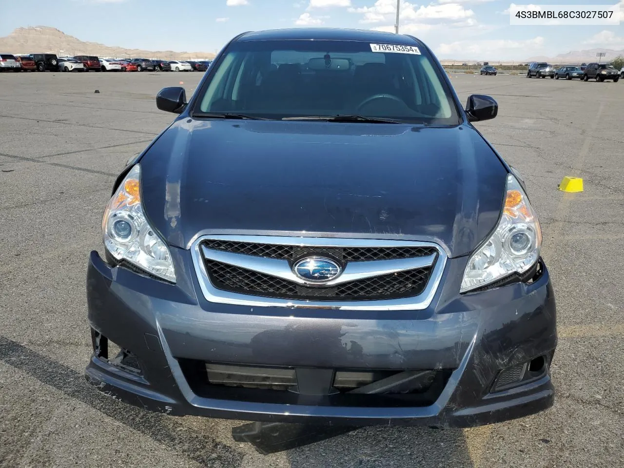 4S3BMBL68C3027507 2012 Subaru Legacy 2.5I Limited