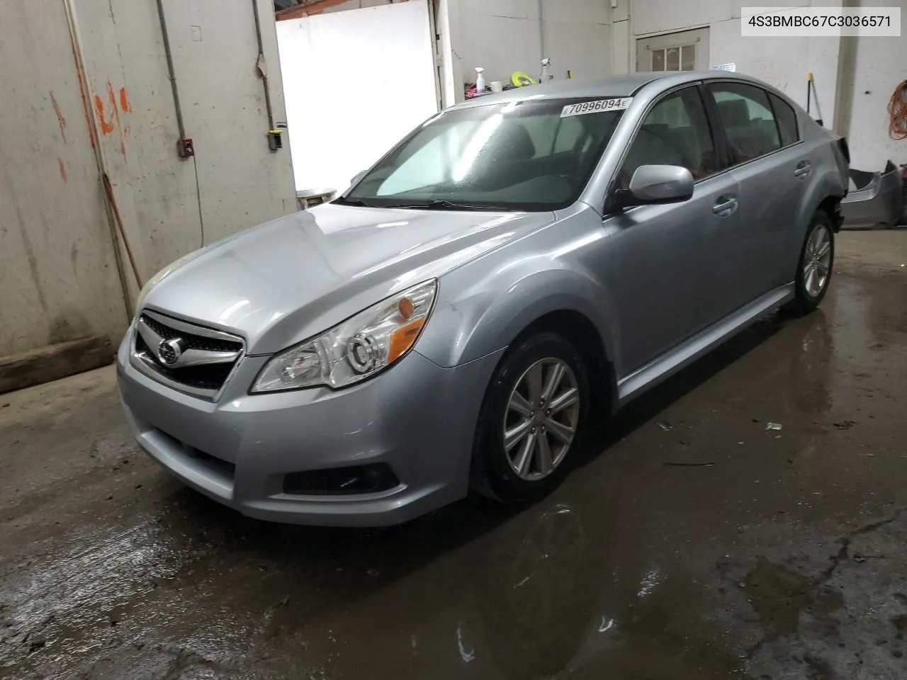 2012 Subaru Legacy 2.5I Premium VIN: 4S3BMBC67C3036571 Lot: 70996094