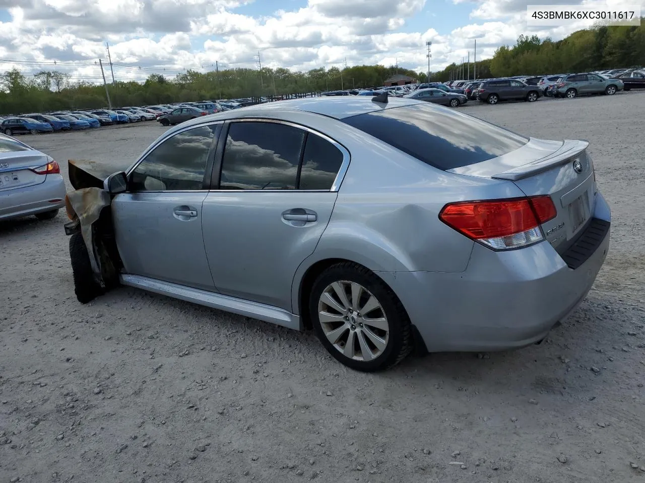 4S3BMBK6XC3011617 2012 Subaru Legacy 2.5I Limited