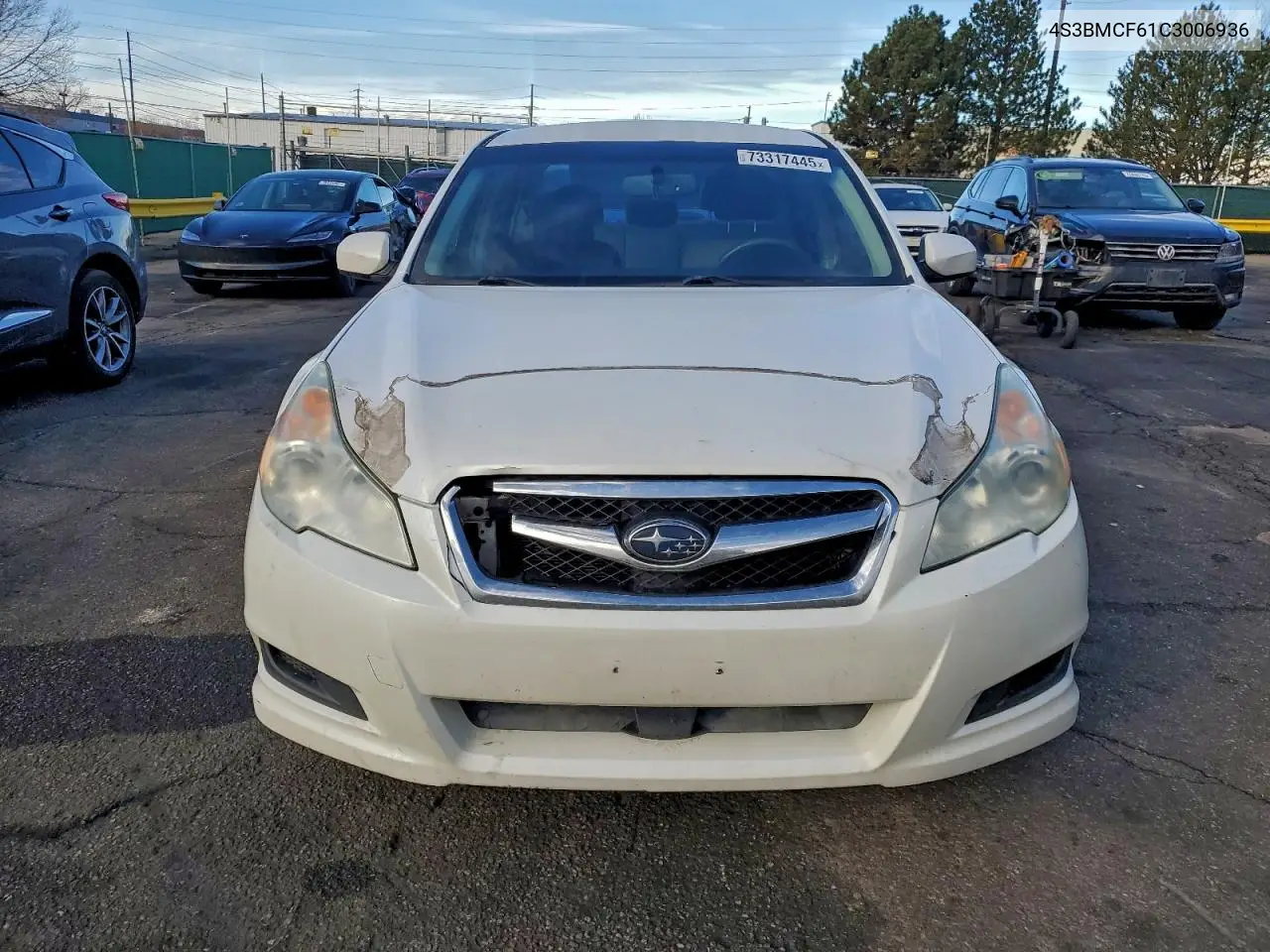 4S3BMCF61C3006936 2012 Subaru Legacy 2.5I Premium