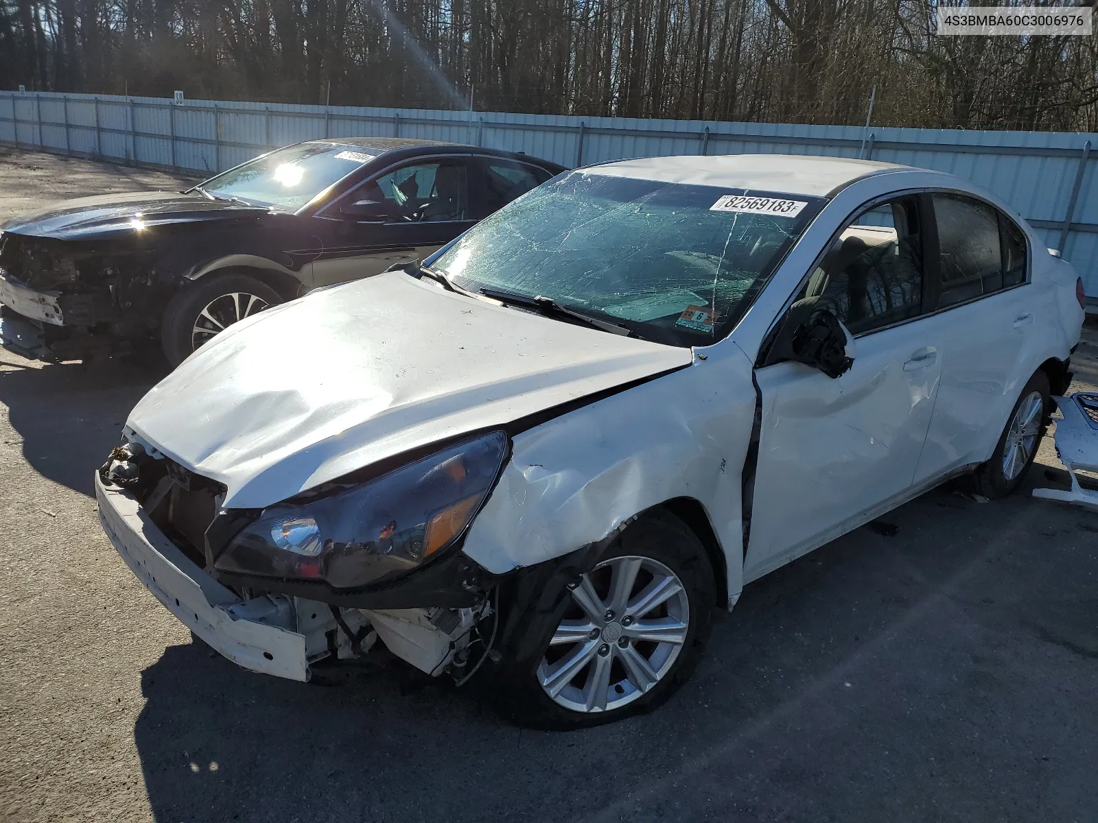 2012 Subaru Legacy 2.5I VIN: 4S3BMBA60C3006976 Lot: 82569183