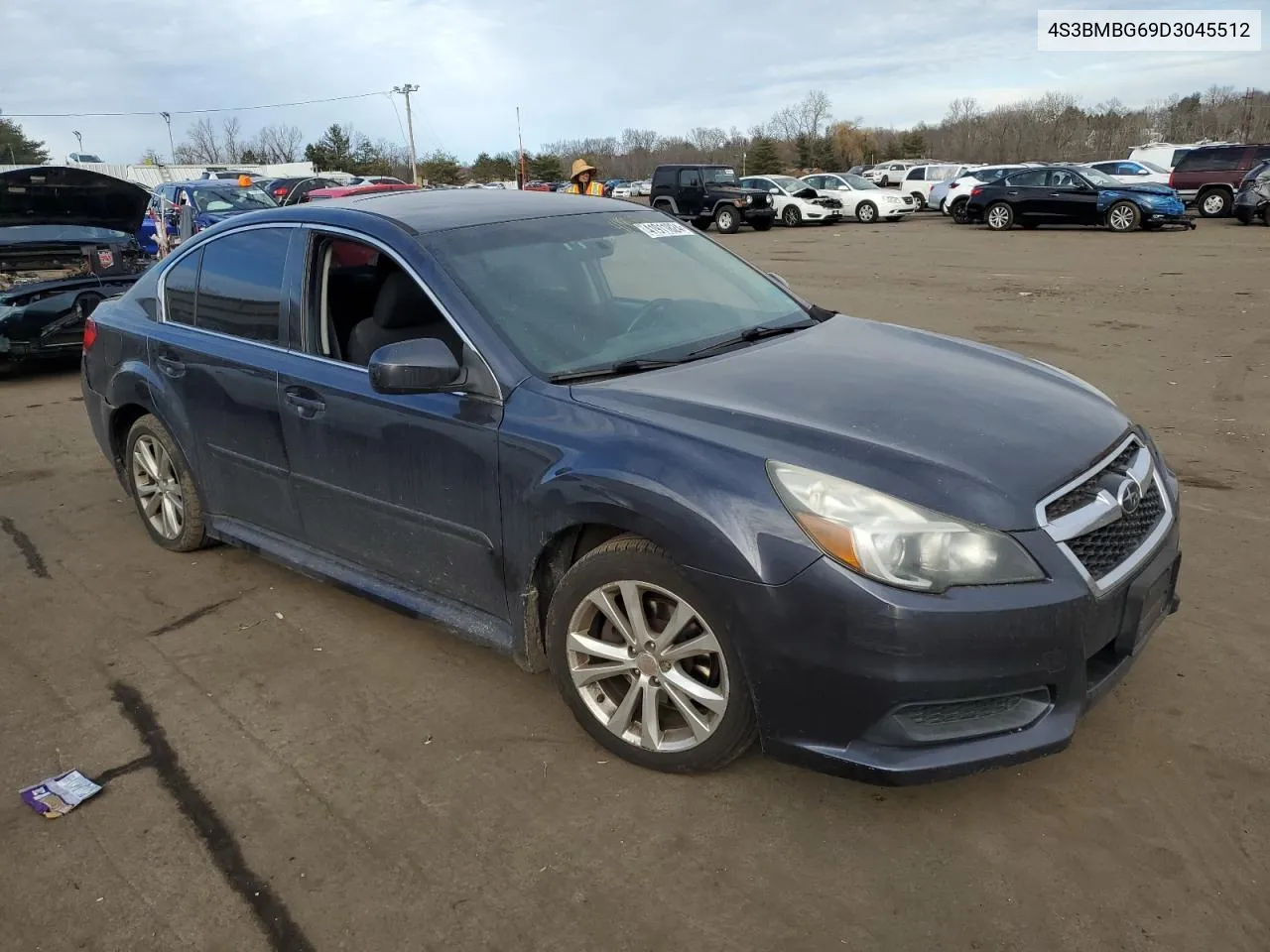 2013 Subaru Legacy 2.5I Premium VIN: 4S3BMBG69D3045512 Lot: 41911824