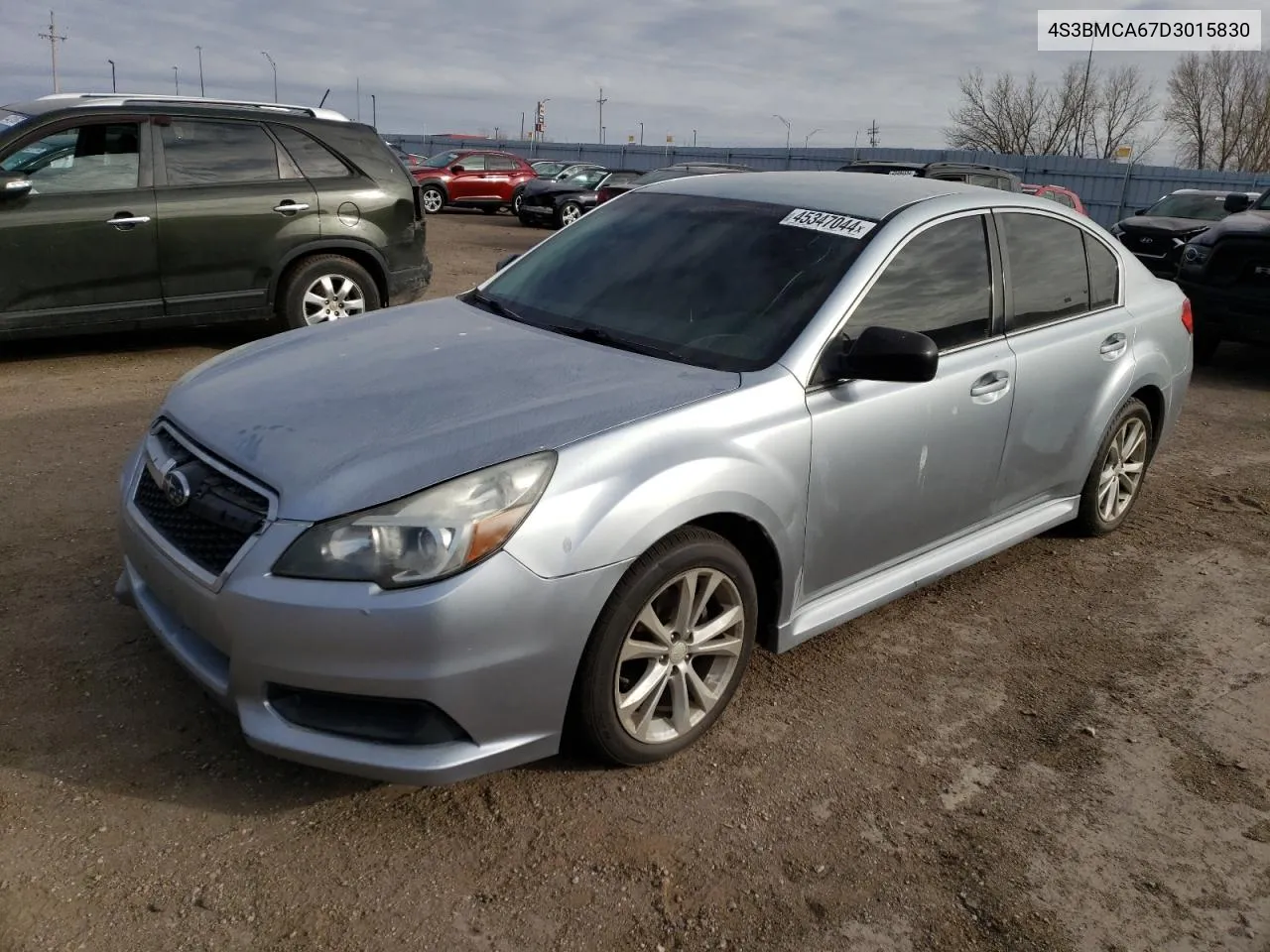 2013 Subaru Legacy 2.5I VIN: 4S3BMCA67D3015830 Lot: 45347044