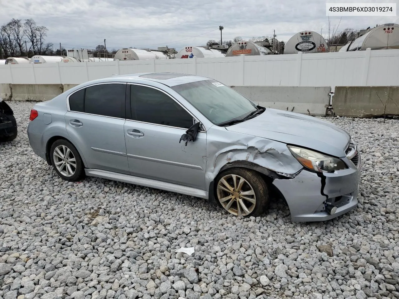 4S3BMBP6XD3019274 2013 Subaru Legacy 2.5I Limited