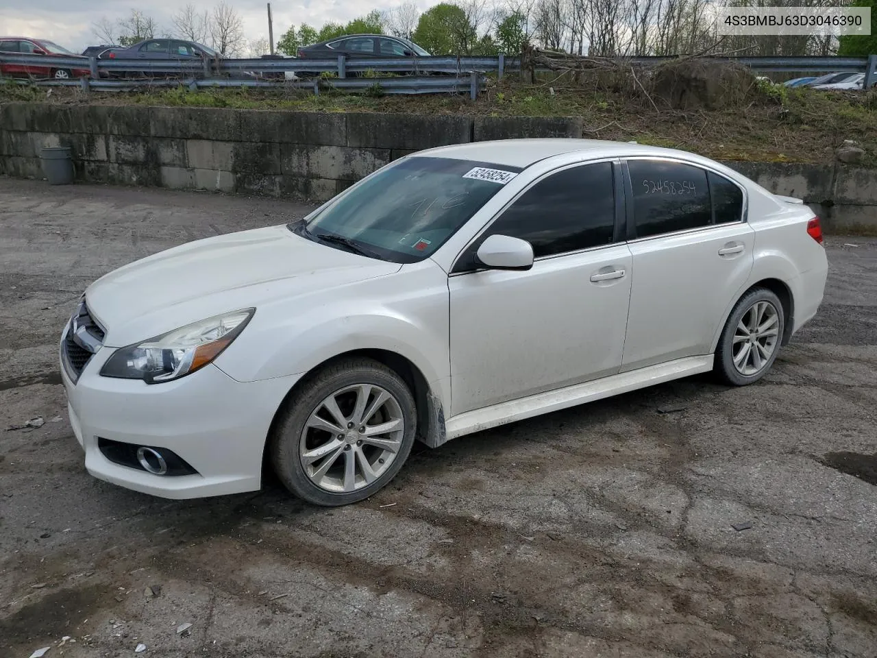 2013 Subaru Legacy 2.5I Limited VIN: 4S3BMBJ63D3046390 Lot: 52458254