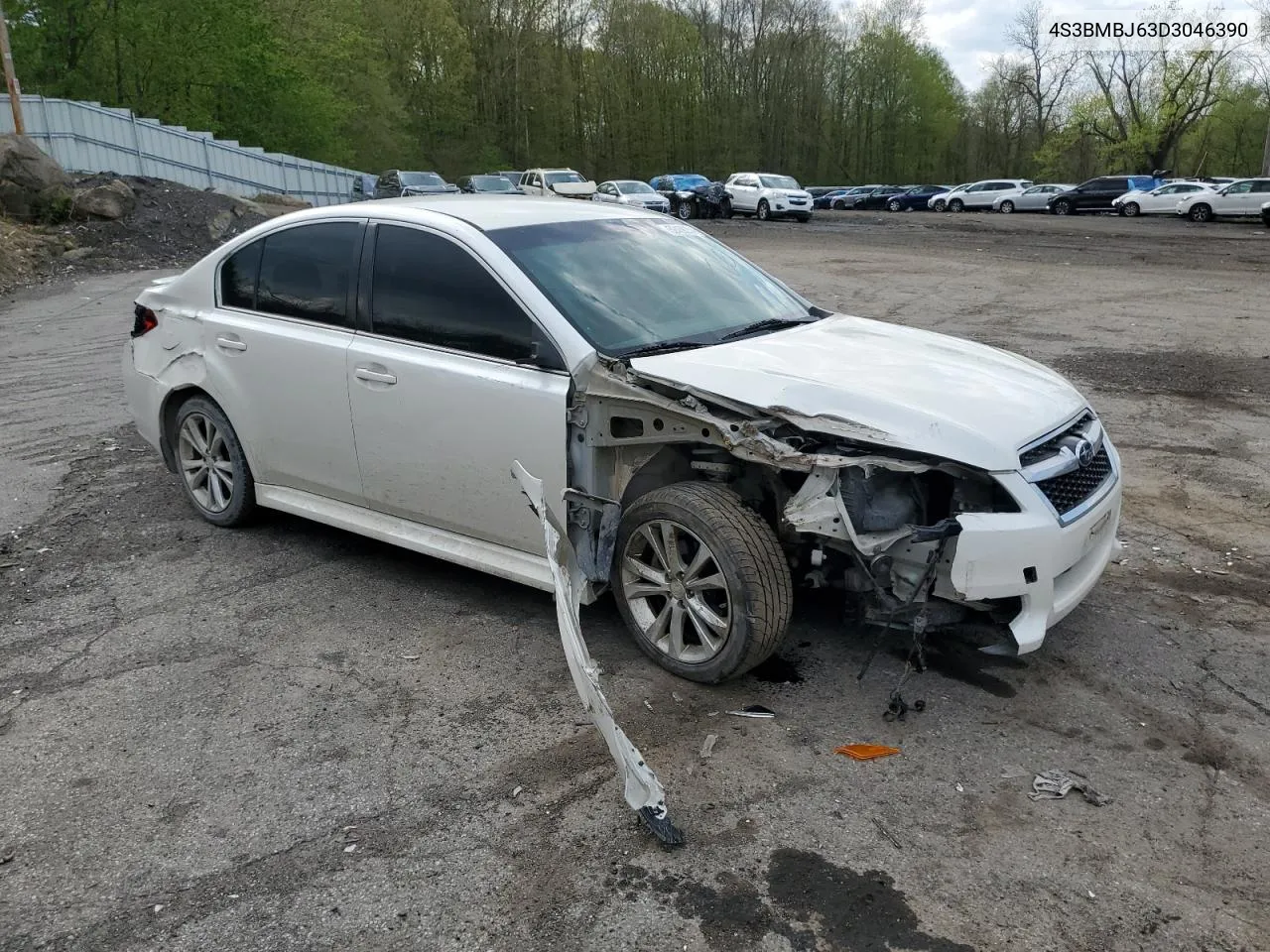 2013 Subaru Legacy 2.5I Limited VIN: 4S3BMBJ63D3046390 Lot: 52458254