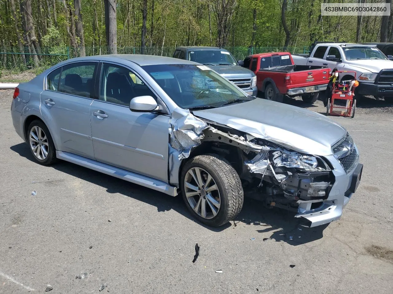 2013 Subaru Legacy 2.5I Premium VIN: 4S3BMBC69D3042860 Lot: 53288814