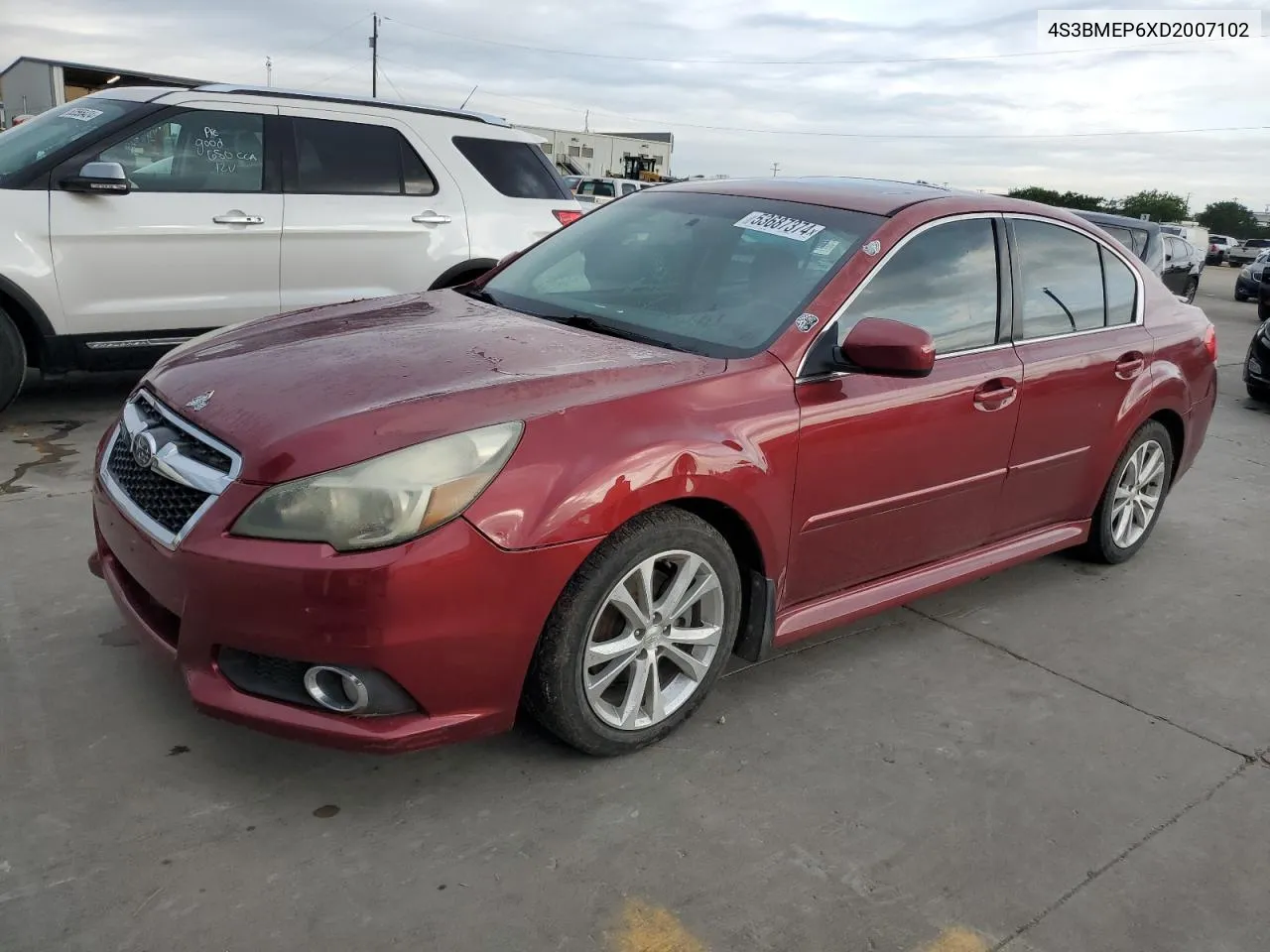 2013 Subaru Legacy 3.6R Limited VIN: 4S3BMEP6XD2007102 Lot: 53687374