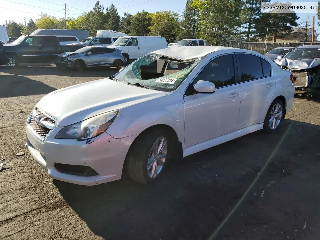 2013 Subaru Legacy 2.5I Premium VIN: 4S3BMCC69D3035137 Lot: 54205224