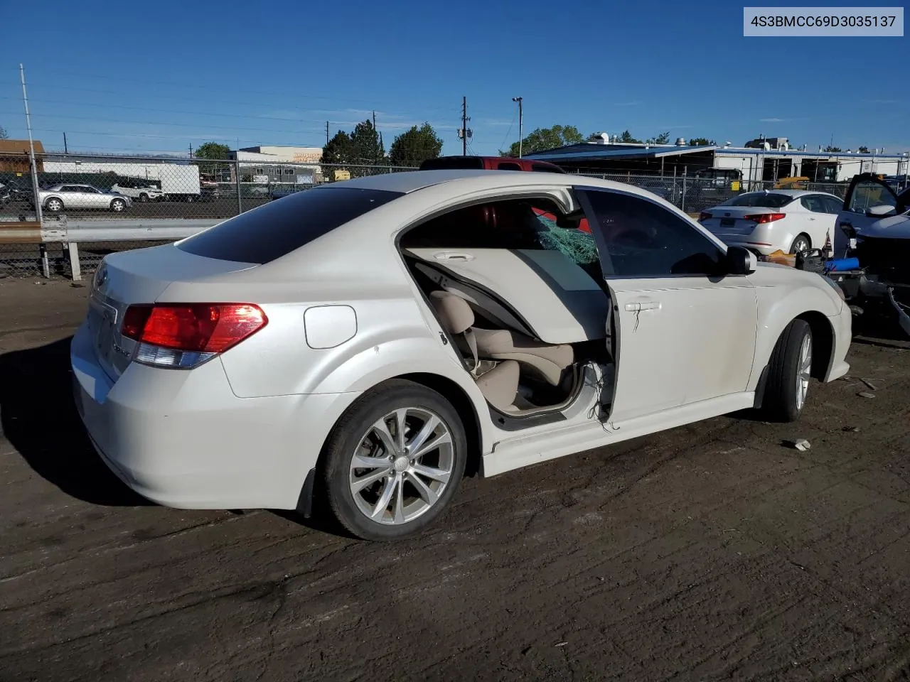 2013 Subaru Legacy 2.5I Premium VIN: 4S3BMCC69D3035137 Lot: 54205224