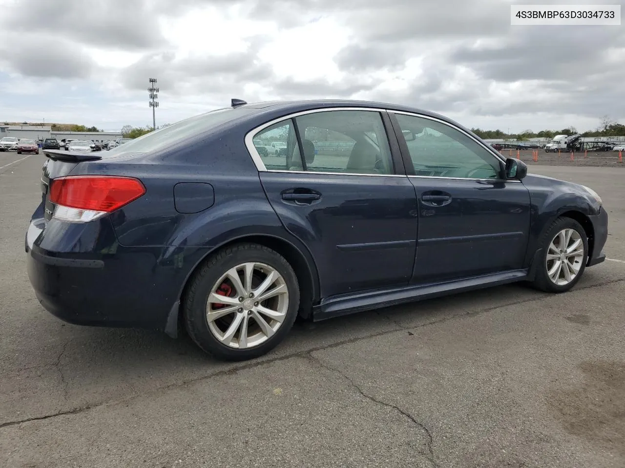 2013 Subaru Legacy 2.5I Limited VIN: 4S3BMBP63D3034733 Lot: 54571264