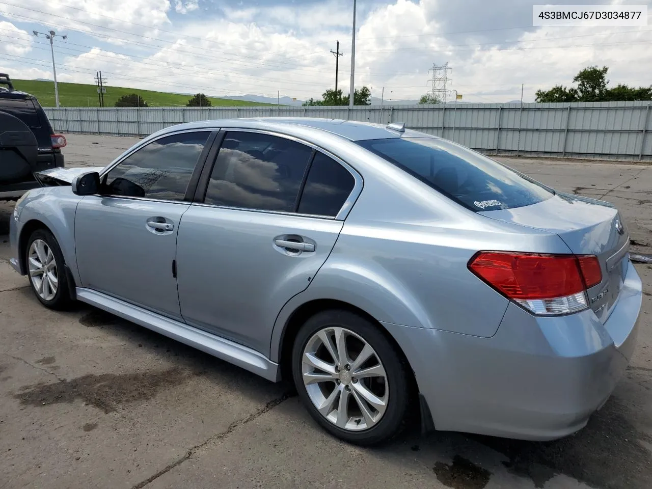 2013 Subaru Legacy 2.5I Limited VIN: 4S3BMCJ67D3034877 Lot: 54603114