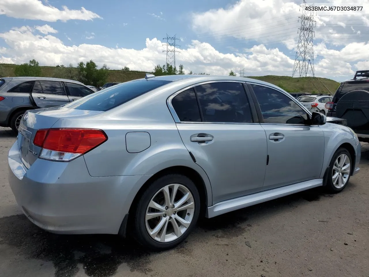 2013 Subaru Legacy 2.5I Limited VIN: 4S3BMCJ67D3034877 Lot: 54603114