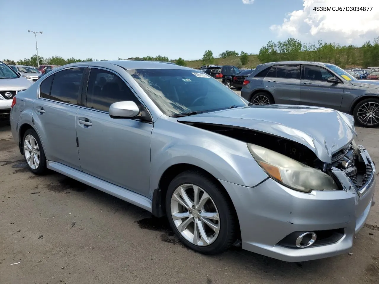 2013 Subaru Legacy 2.5I Limited VIN: 4S3BMCJ67D3034877 Lot: 54603114