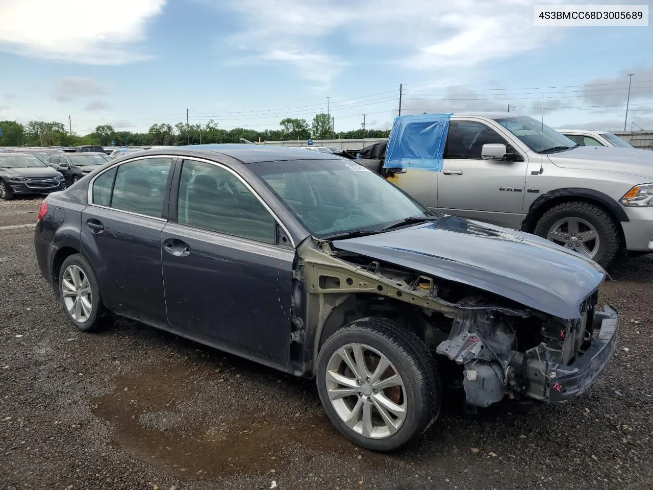 2013 Subaru Legacy 2.5I Premium VIN: 4S3BMCC68D3005689 Lot: 55235874