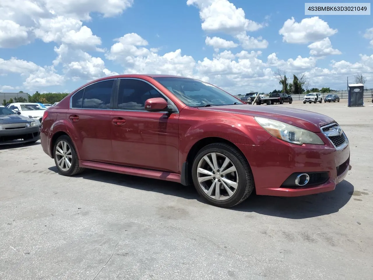 4S3BMBK63D3021049 2013 Subaru Legacy 2.5I Limited