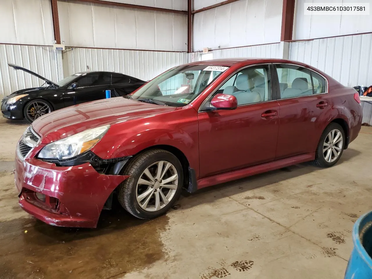 2013 Subaru Legacy 2.5I Premium VIN: 4S3BMBC61D3017581 Lot: 55417314