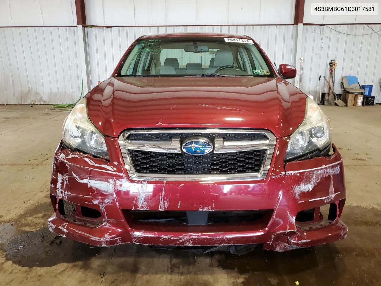 2013 Subaru Legacy 2.5I Premium VIN: 4S3BMBC61D3017581 Lot: 55417314