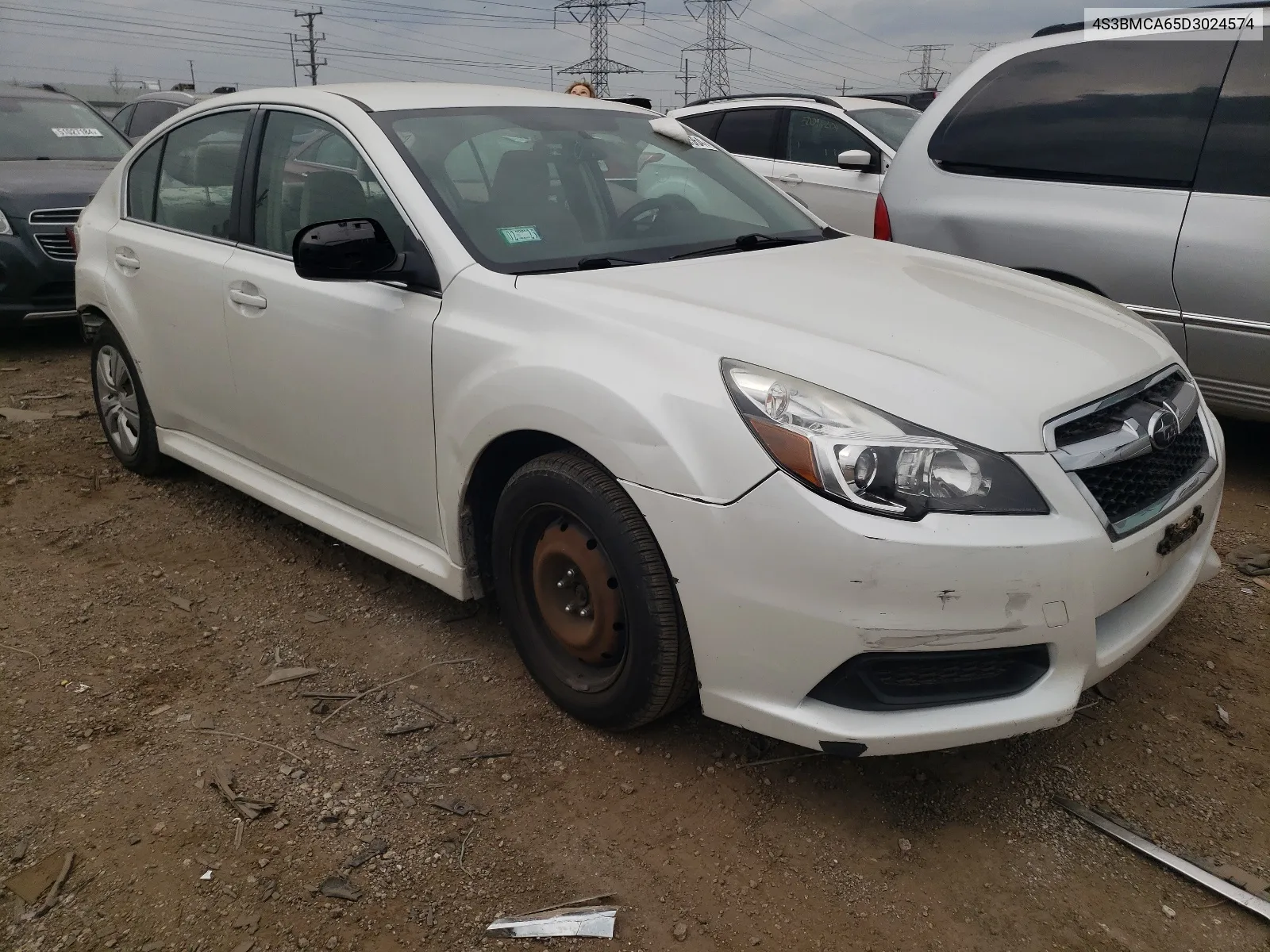 2013 Subaru Legacy 2.5I VIN: 4S3BMCA65D3024574 Lot: 56014224