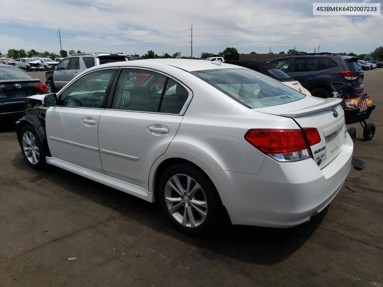 2013 Subaru Legacy 3.6R Limited VIN: 4S3BMEK64D2007233 Lot: 57328054