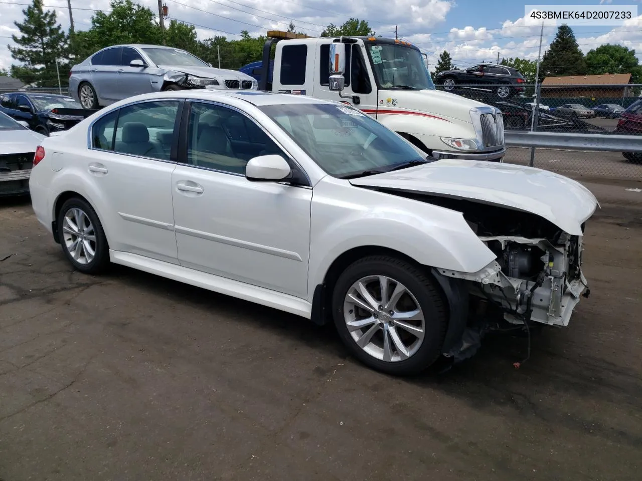 2013 Subaru Legacy 3.6R Limited VIN: 4S3BMEK64D2007233 Lot: 57328054