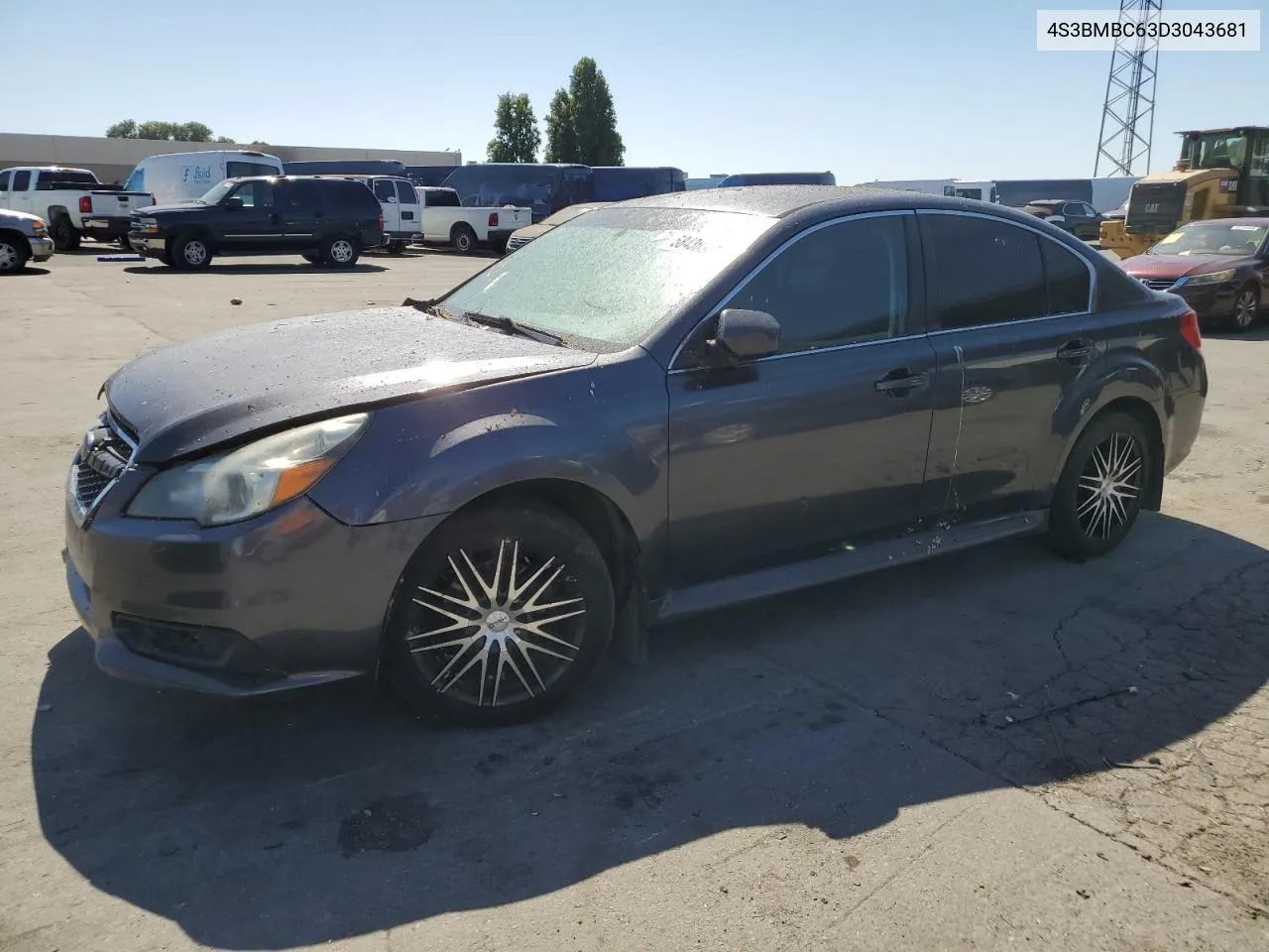 2013 Subaru Legacy 2.5I Premium VIN: 4S3BMBC63D3043681 Lot: 58436004