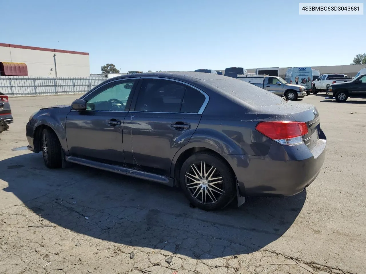 2013 Subaru Legacy 2.5I Premium VIN: 4S3BMBC63D3043681 Lot: 58436004