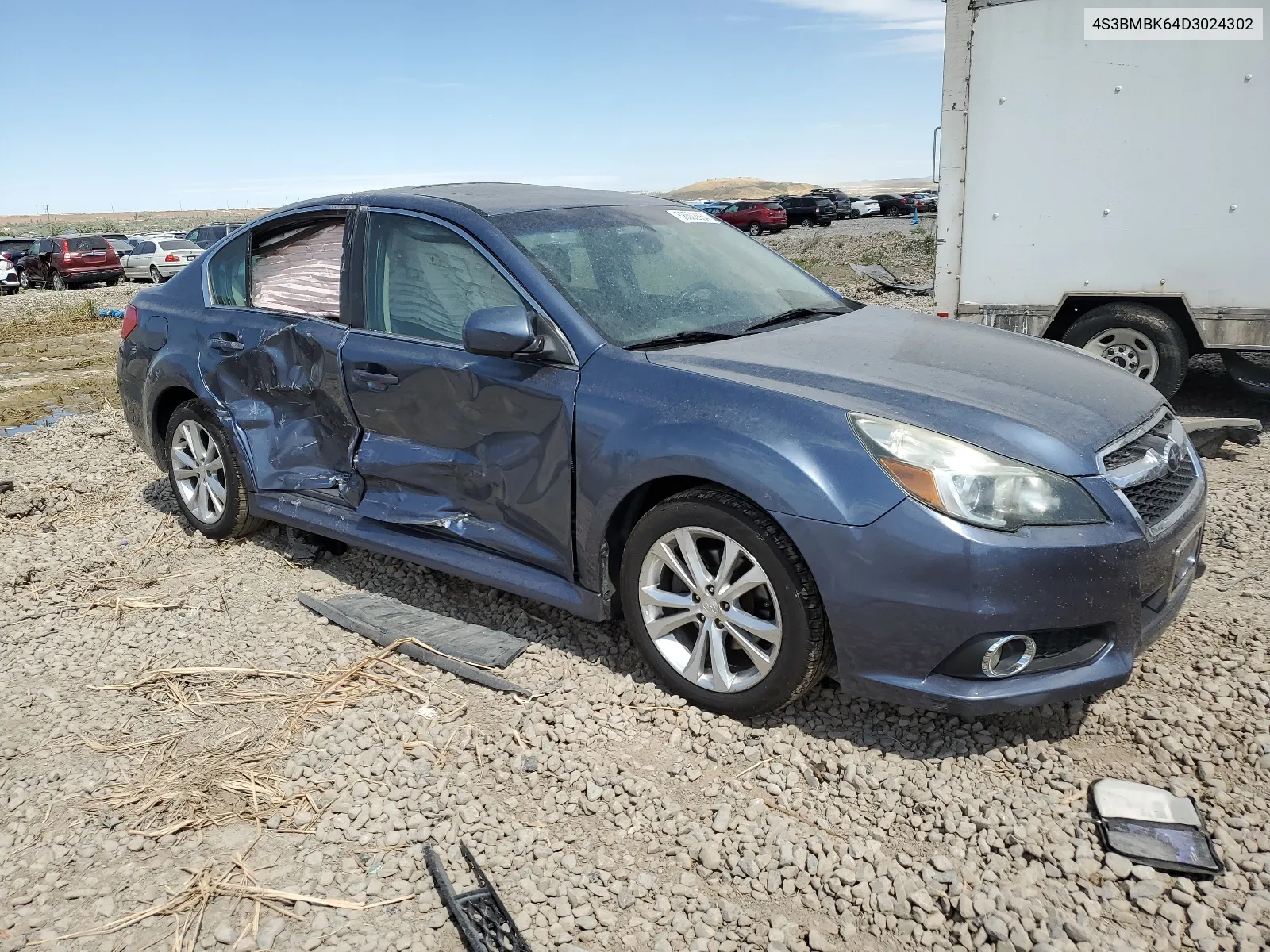 2013 Subaru Legacy 2.5I Limited VIN: 4S3BMBK64D3024302 Lot: 58502664