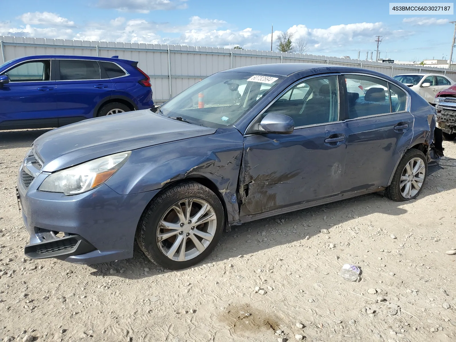 4S3BMCC66D3027187 2013 Subaru Legacy 2.5I Premium