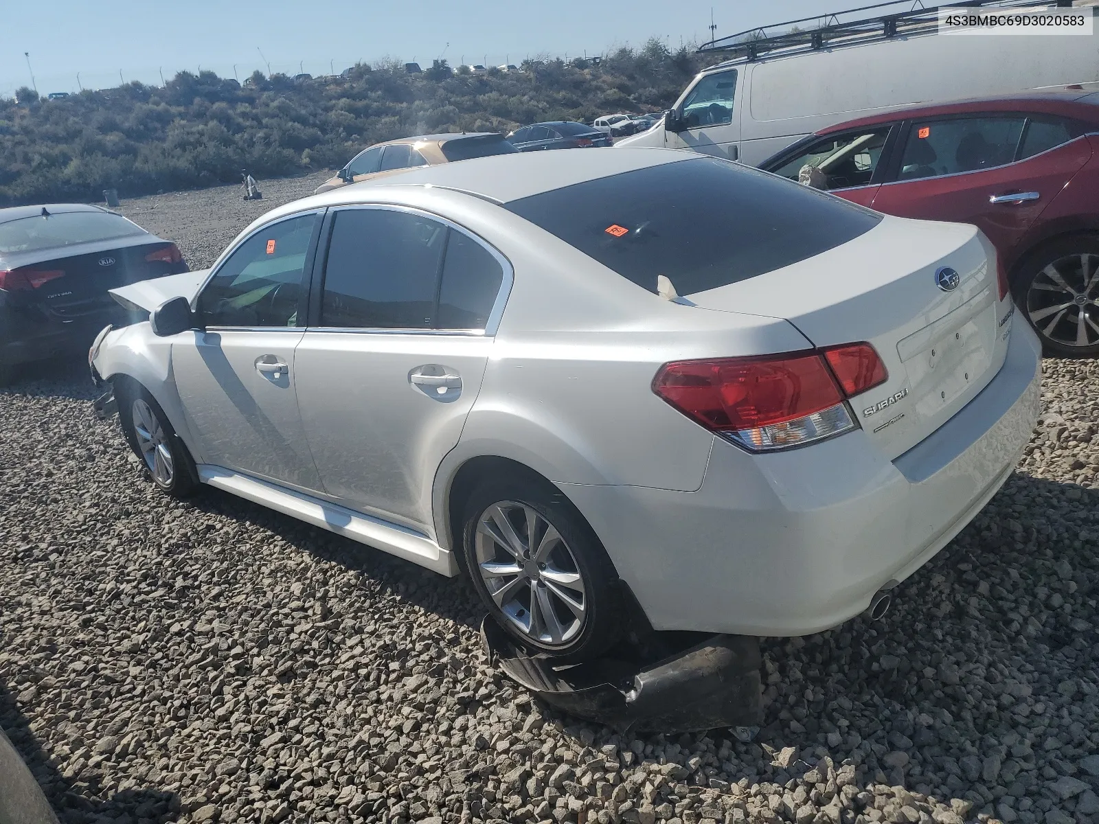 2013 Subaru Legacy 2.5I Premium VIN: 4S3BMBC69D3020583 Lot: 62118224