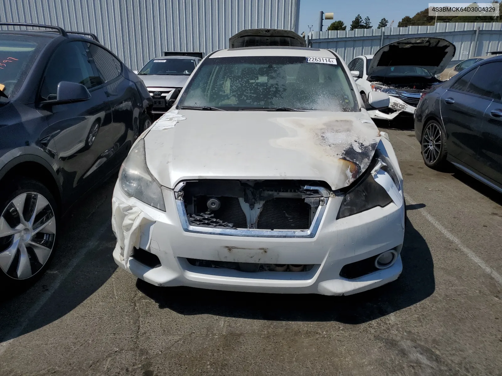 2013 Subaru Legacy 2.5I Limited VIN: 4S3BMCK64D3004329 Lot: 62263114