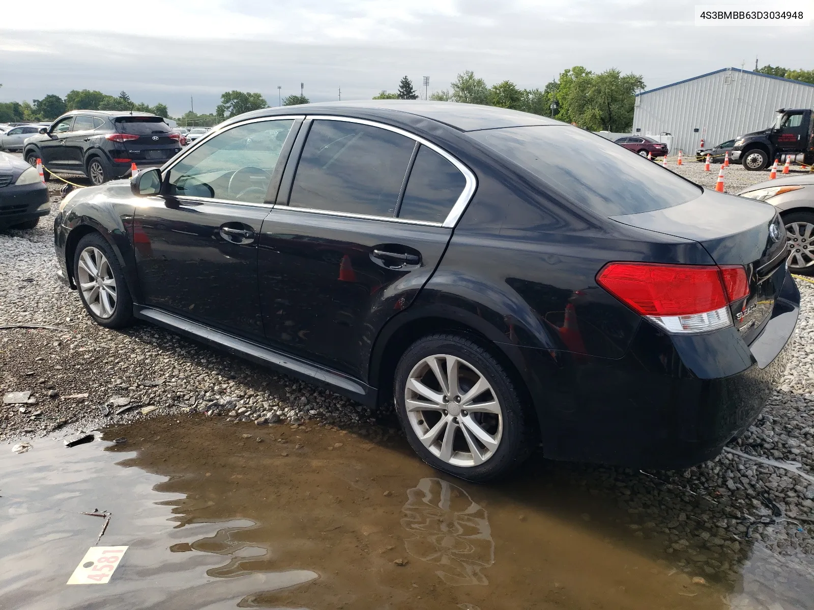 2013 Subaru Legacy 2.5I Premium VIN: 4S3BMBB63D3034948 Lot: 62997164