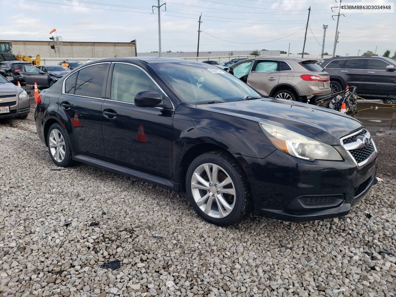 2013 Subaru Legacy 2.5I Premium VIN: 4S3BMBB63D3034948 Lot: 62997164