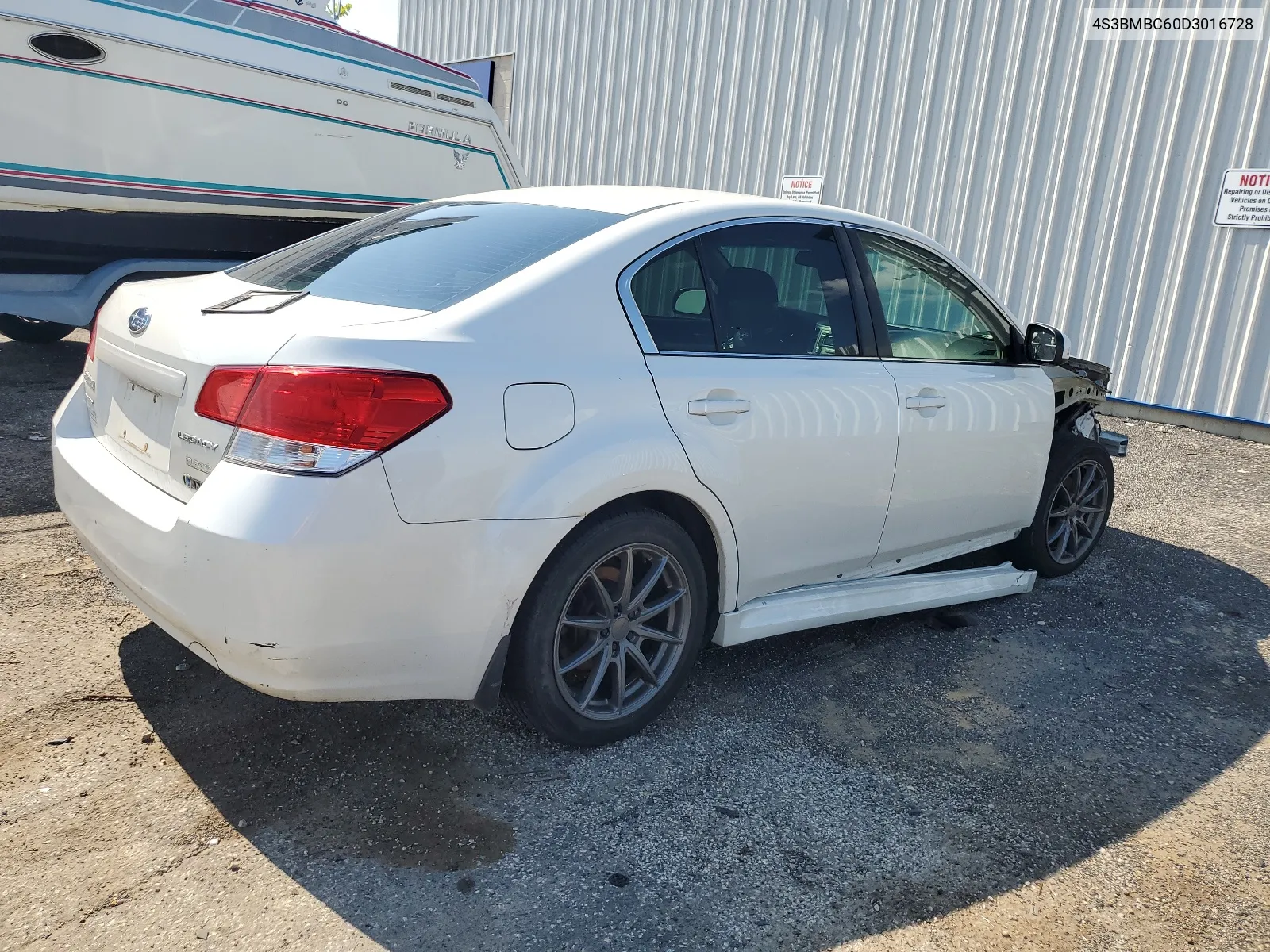 2013 Subaru Legacy 2.5I Premium VIN: 4S3BMBC60D3016728 Lot: 63022164