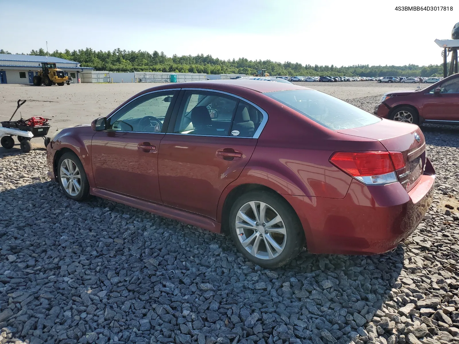 2013 Subaru Legacy 2.5I Premium VIN: 4S3BMBB64D3017818 Lot: 63564874