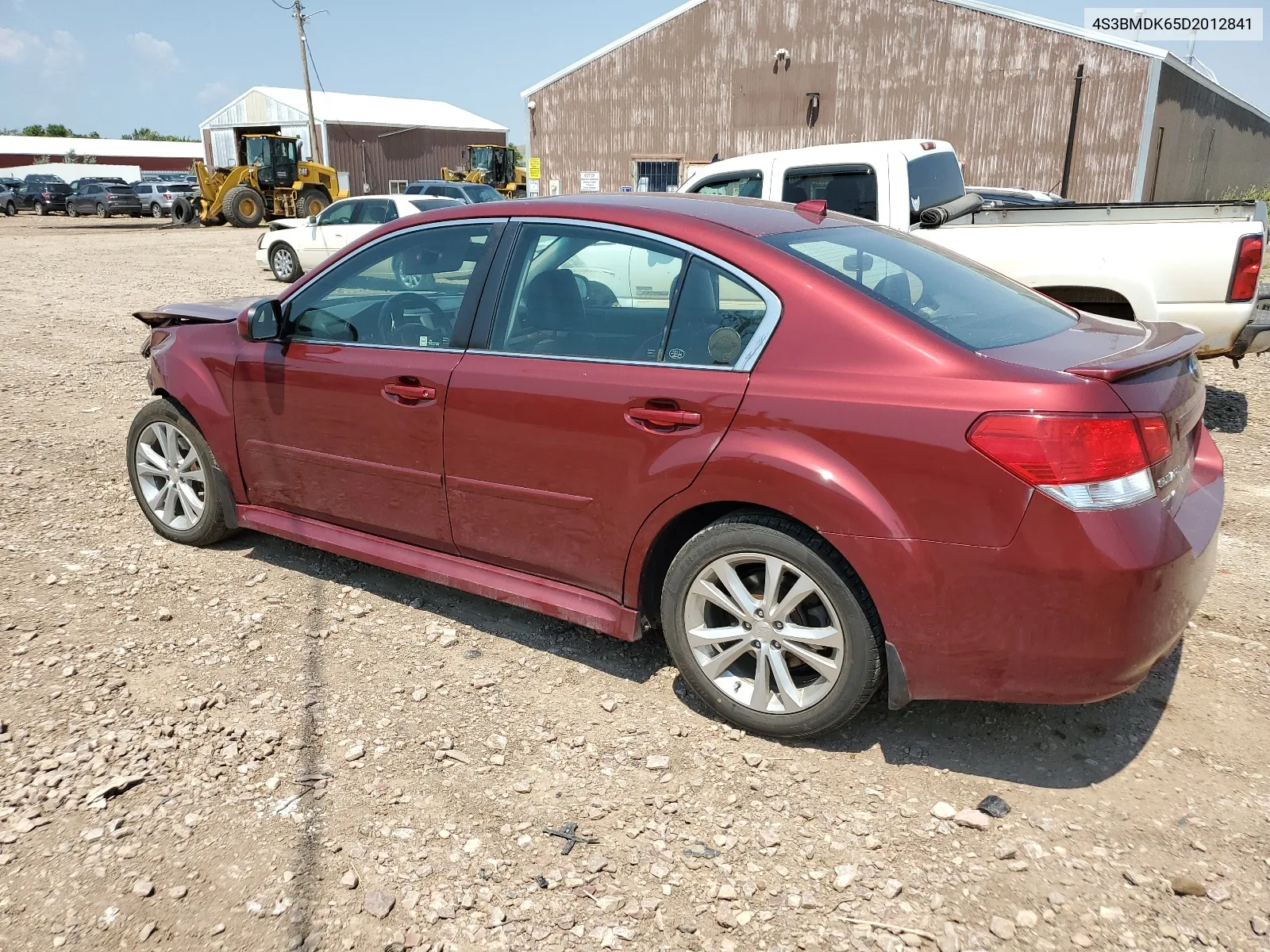 2013 Subaru Legacy 3.6R Limited VIN: 4S3BMDK65D2012841 Lot: 63710794