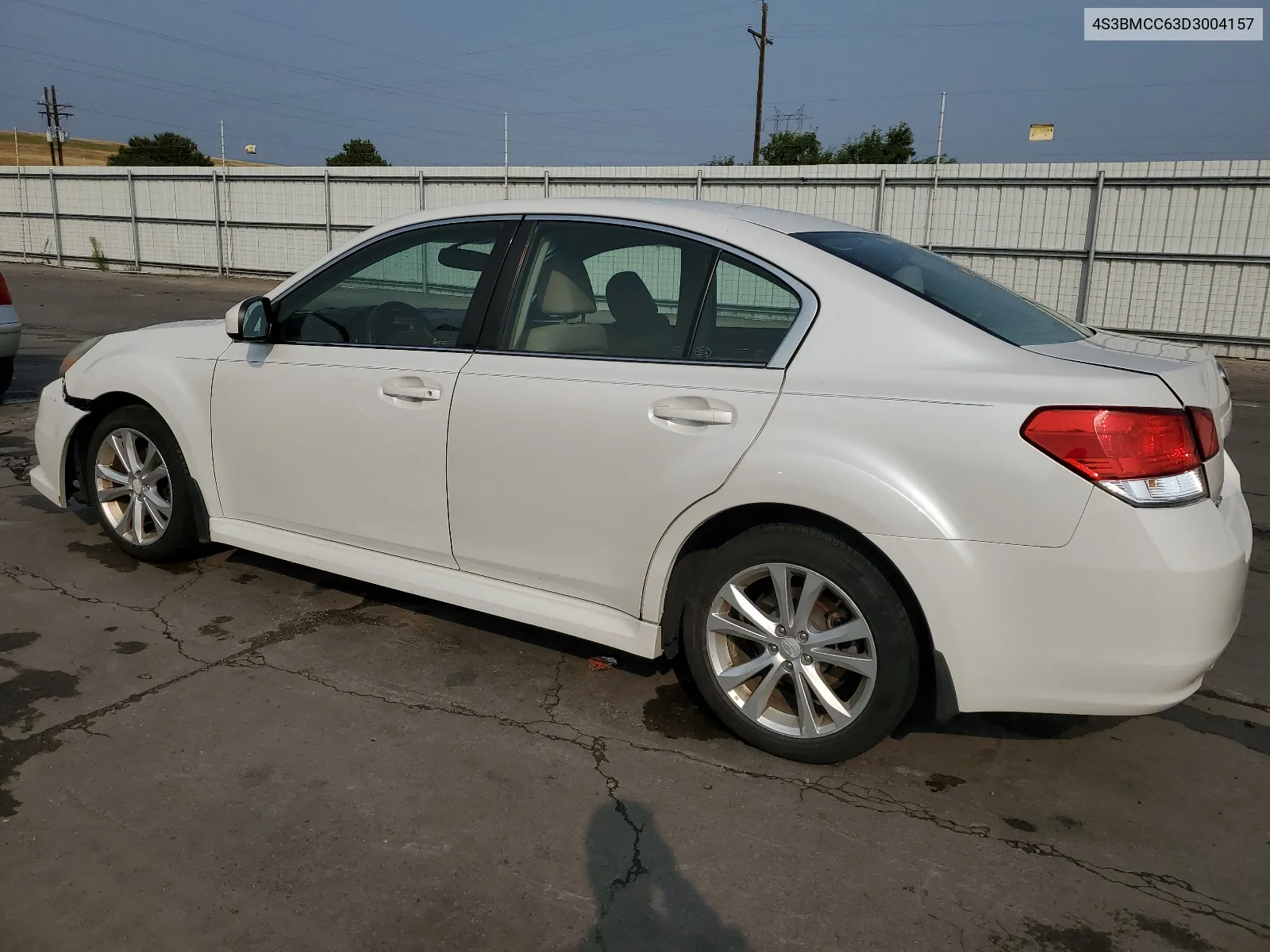 2013 Subaru Legacy 2.5I Premium VIN: 4S3BMCC63D3004157 Lot: 64445974