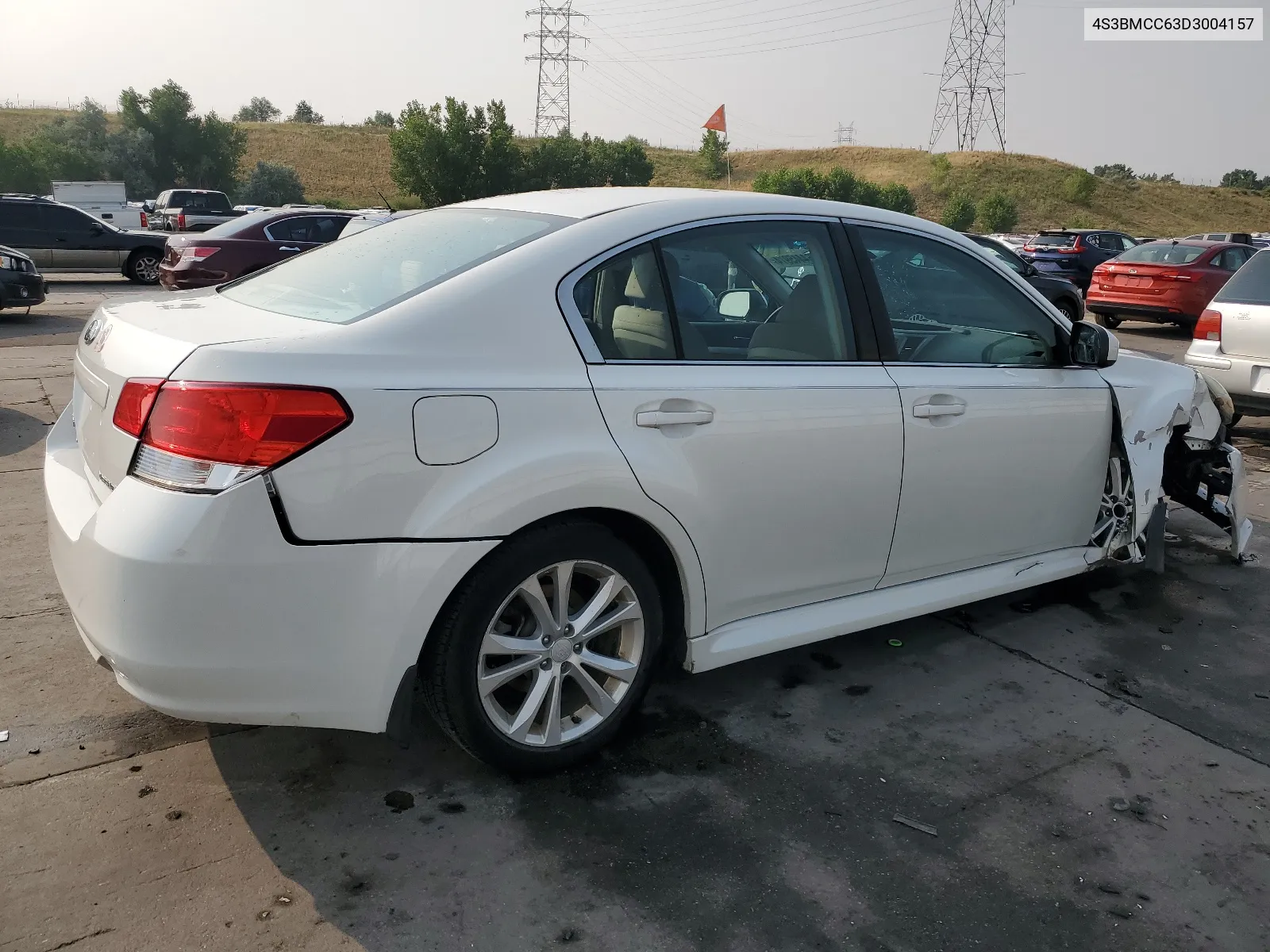 2013 Subaru Legacy 2.5I Premium VIN: 4S3BMCC63D3004157 Lot: 64445974