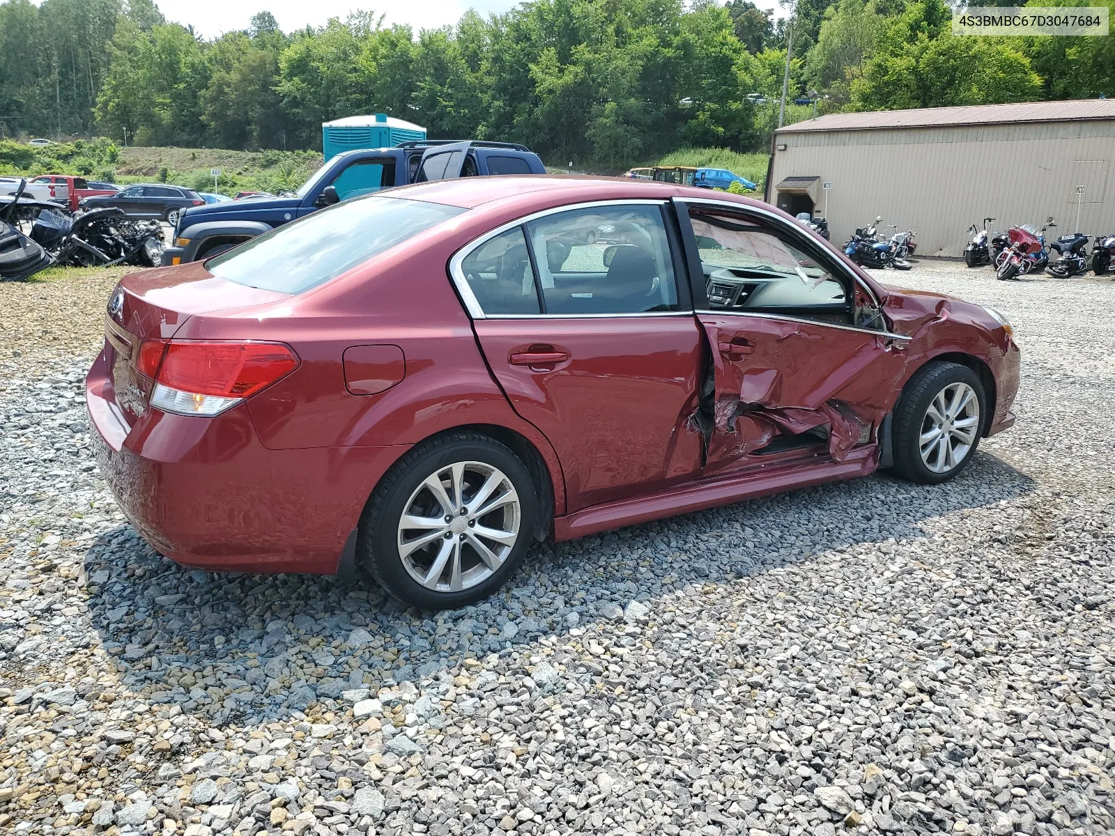 2013 Subaru Legacy 2.5I Premium VIN: 4S3BMBC67D3047684 Lot: 64796334