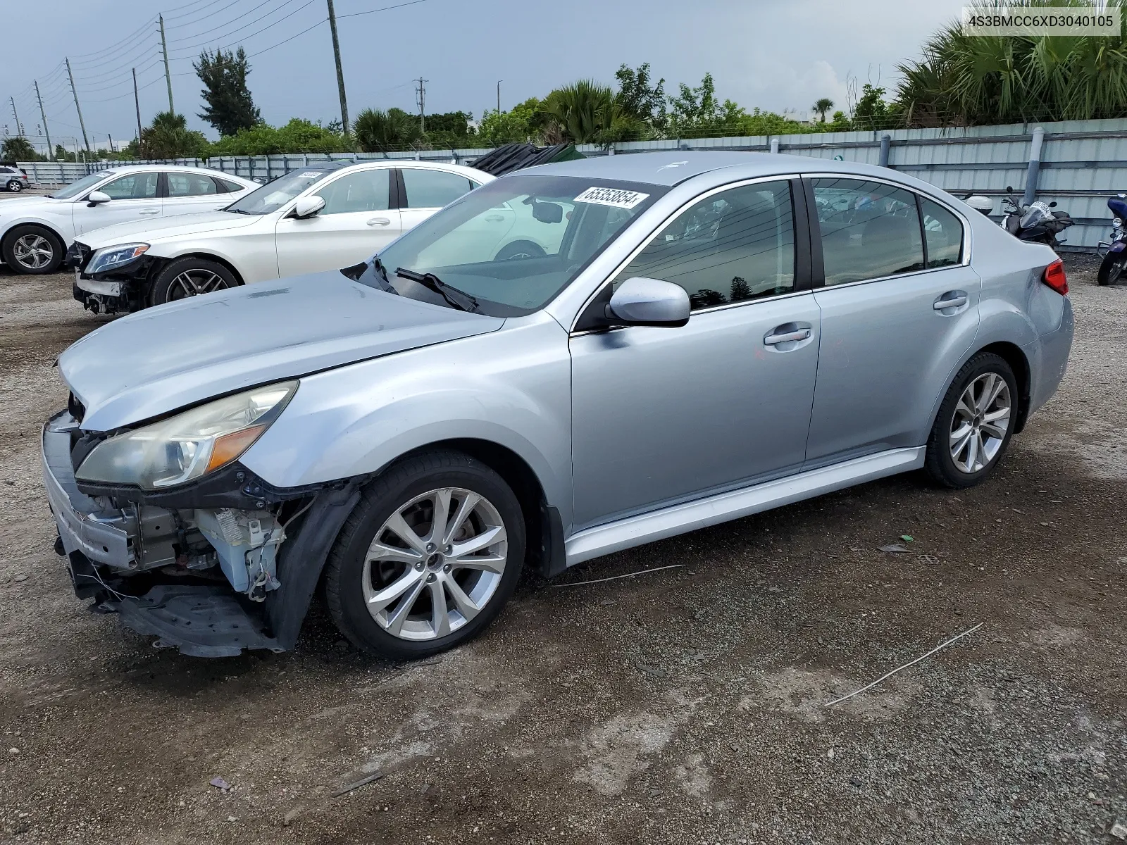 2013 Subaru Legacy 2.5I Premium VIN: 4S3BMCC6XD3040105 Lot: 65353854