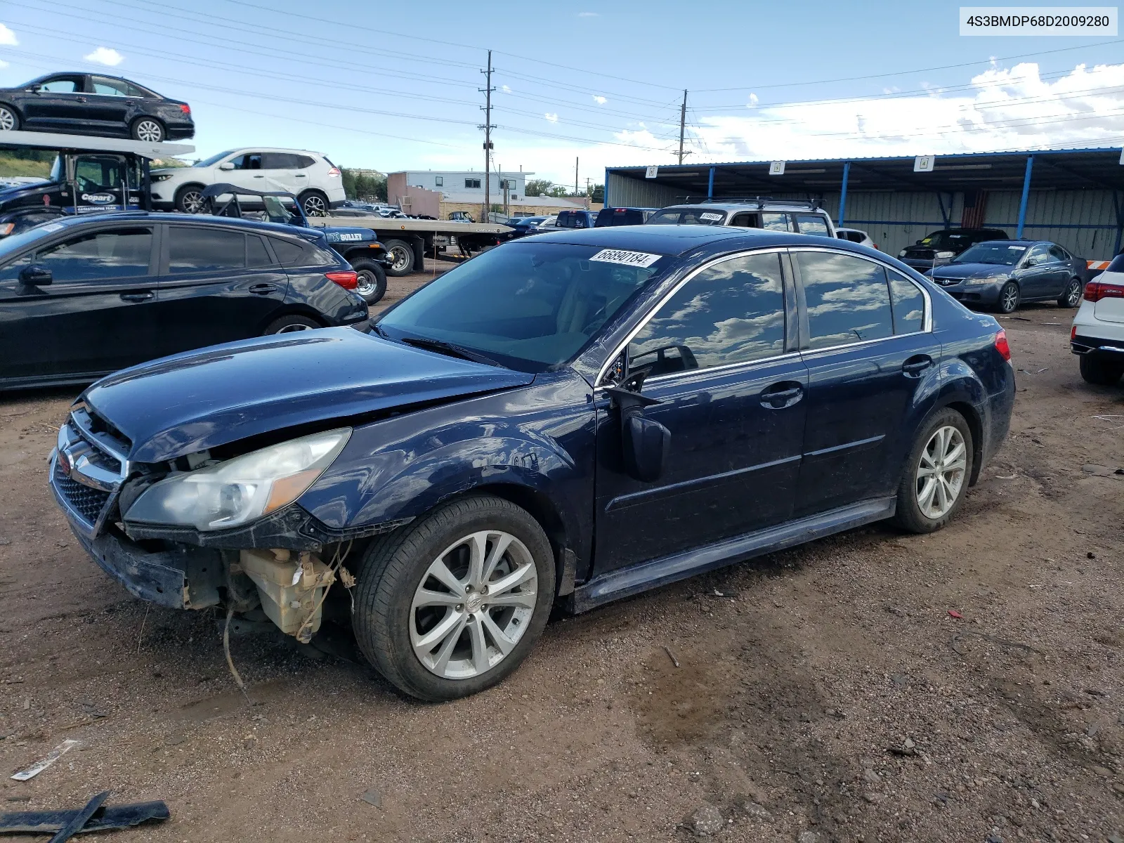 4S3BMDP68D2009280 2013 Subaru Legacy 3.6R Limited