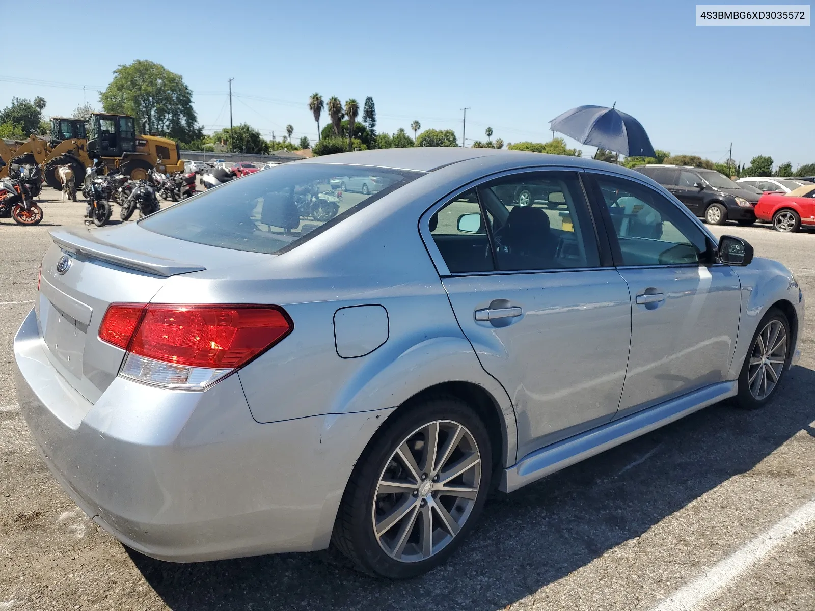 2013 Subaru Legacy 2.5I Premium VIN: 4S3BMBG6XD3035572 Lot: 67136654