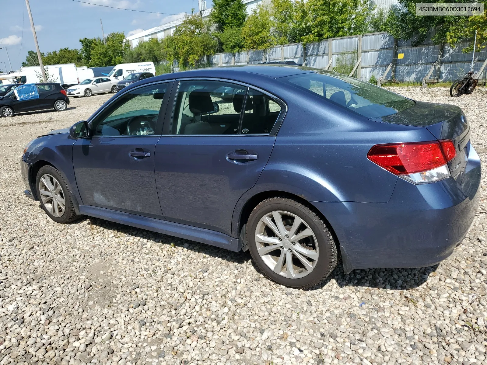 2013 Subaru Legacy 2.5I Premium VIN: 4S3BMBC60D3012694 Lot: 67356724