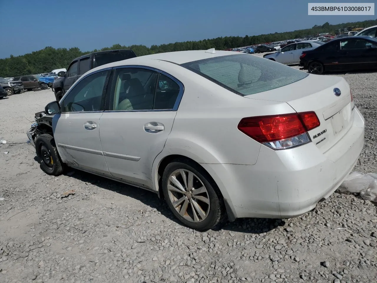 2013 Subaru Legacy 2.5I Limited VIN: 4S3BMBP61D3008017 Lot: 67646144