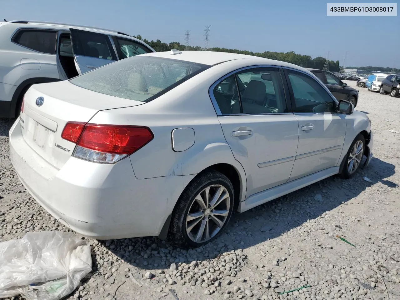 4S3BMBP61D3008017 2013 Subaru Legacy 2.5I Limited