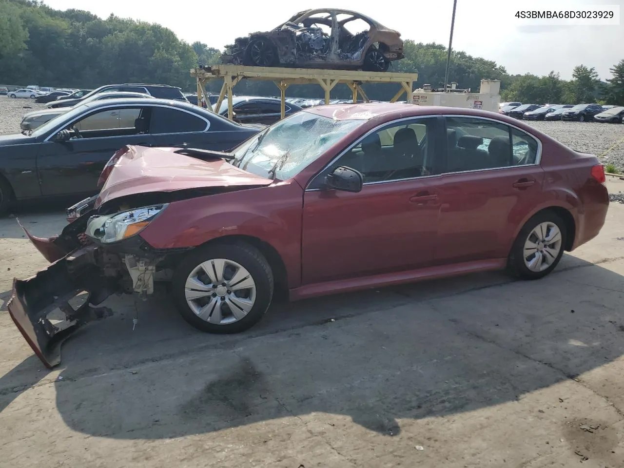 2013 Subaru Legacy 2.5I VIN: 4S3BMBA68D3023929 Lot: 67836004